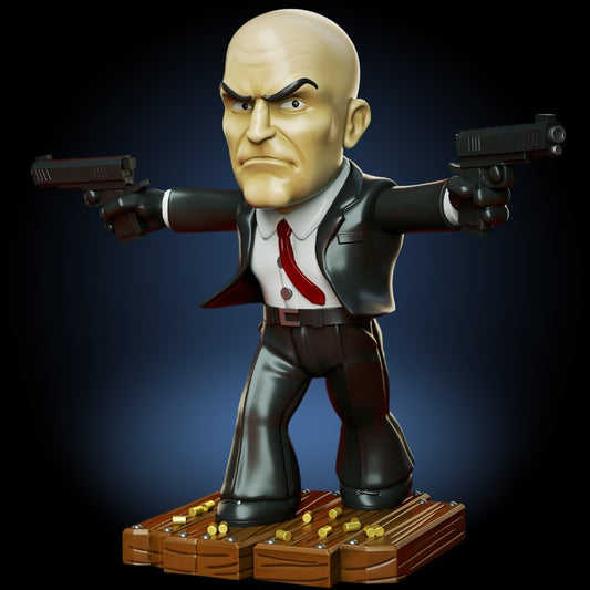 Agent 47 Chibi Collectible | Chibi3D