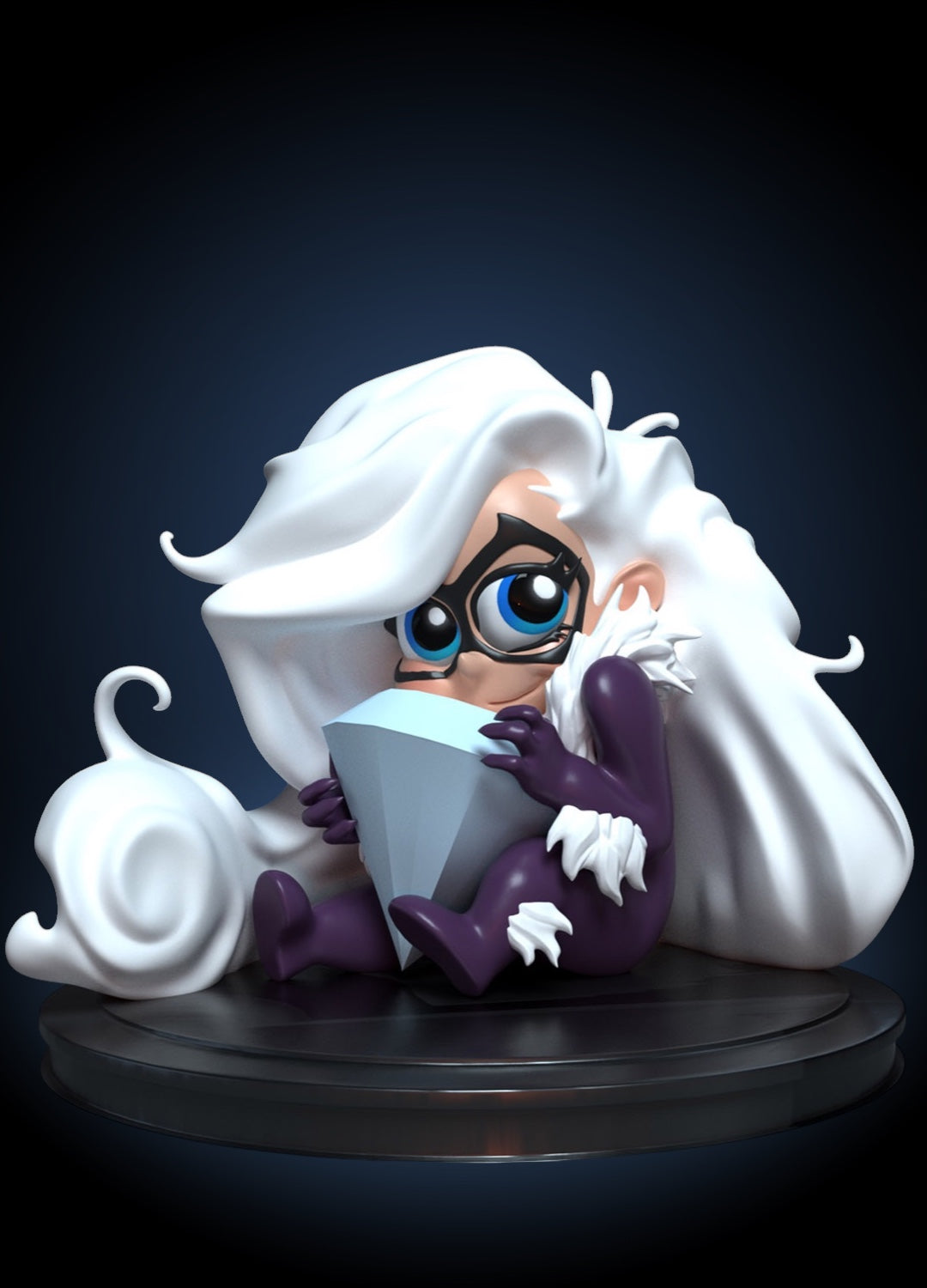 Black Cat — Mini Comic Chibi Collectible | Chibi3D