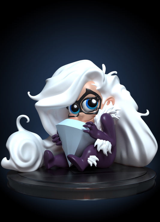 Black Cat — Mini Comic Chibi Collectible | Chibi3D