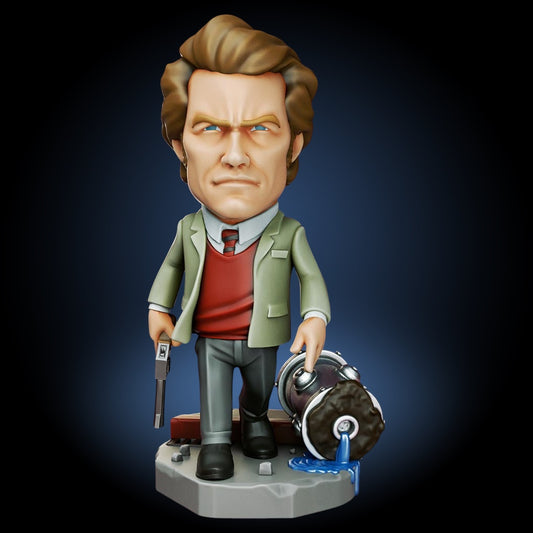 Harry Callahan Chibi Collectible | Chibi3D