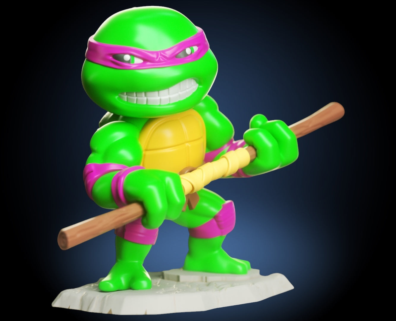 Donatello Tech Chibi Collectible | Chibi3D