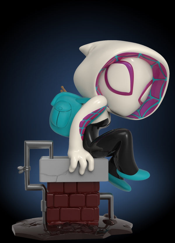Spider Ghost Hero — Standard/Deluxe Hero Chibi Collectible | Chibi3D