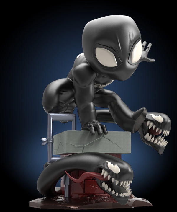 Shadow Spider Symbiote — Standard/Deluxe Hero Chibi Collectible | Chibi3D